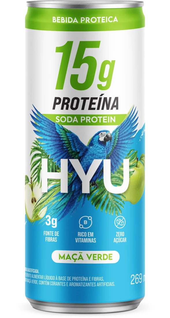 HYU Soda Protein Maçã Verde